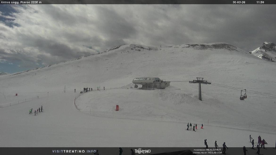 Archiv Foto Webcam Bergstation Piavac, Trentino