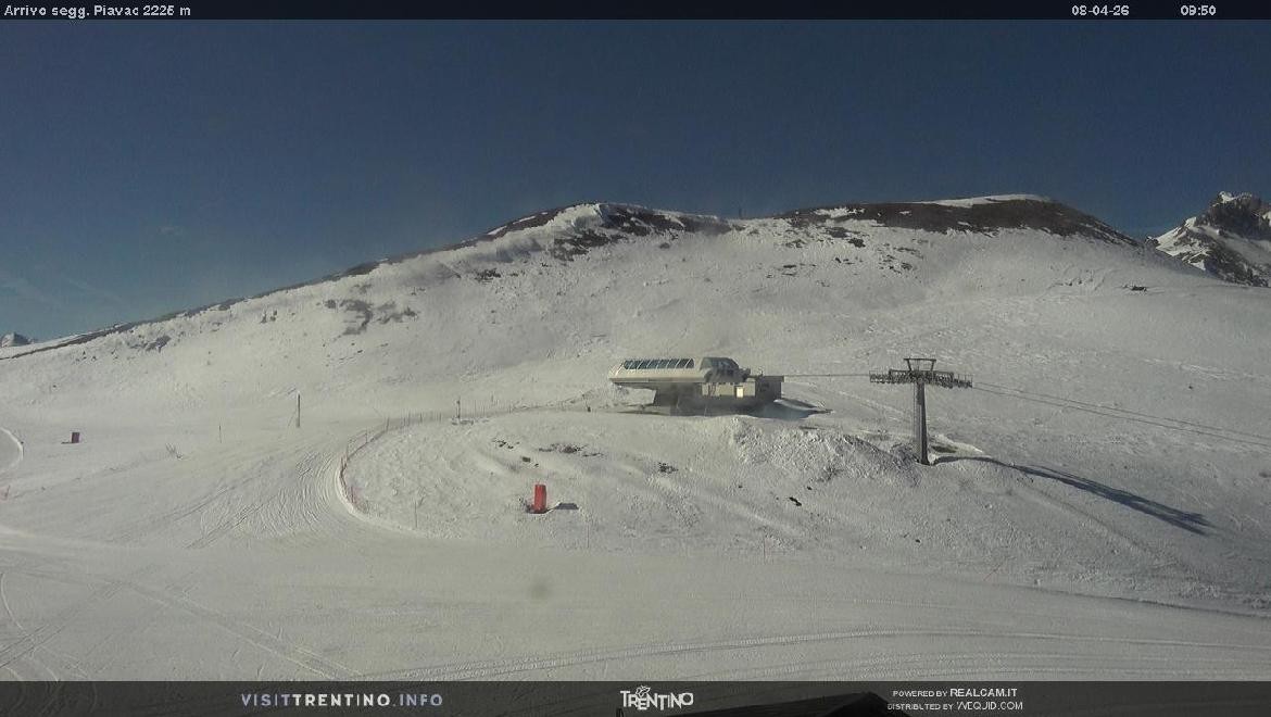 Archiv Foto Webcam Bergstation Piavac, Trentino