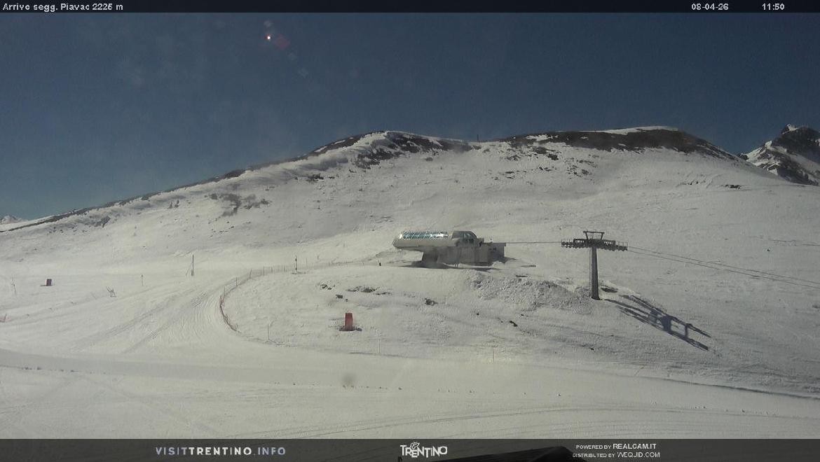 Archiv Foto Webcam Bergstation Piavac, Trentino