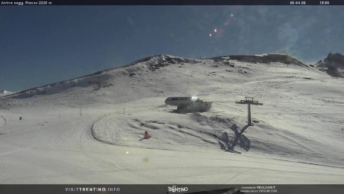 Archiv Foto Webcam Bergstation Piavac, Trentino