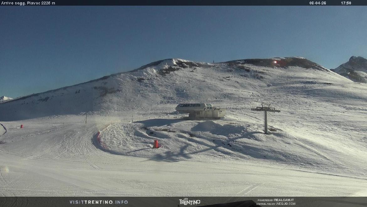 Archiv Foto Webcam Bergstation Piavac, Trentino