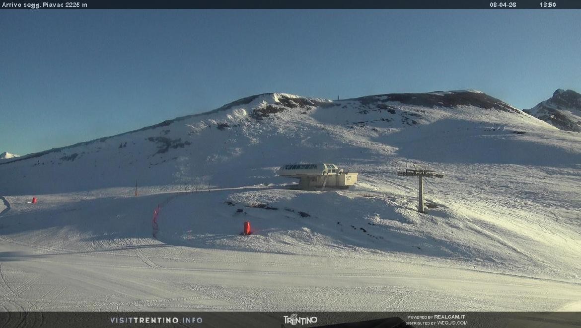 Archiv Foto Webcam Bergstation Piavac, Trentino