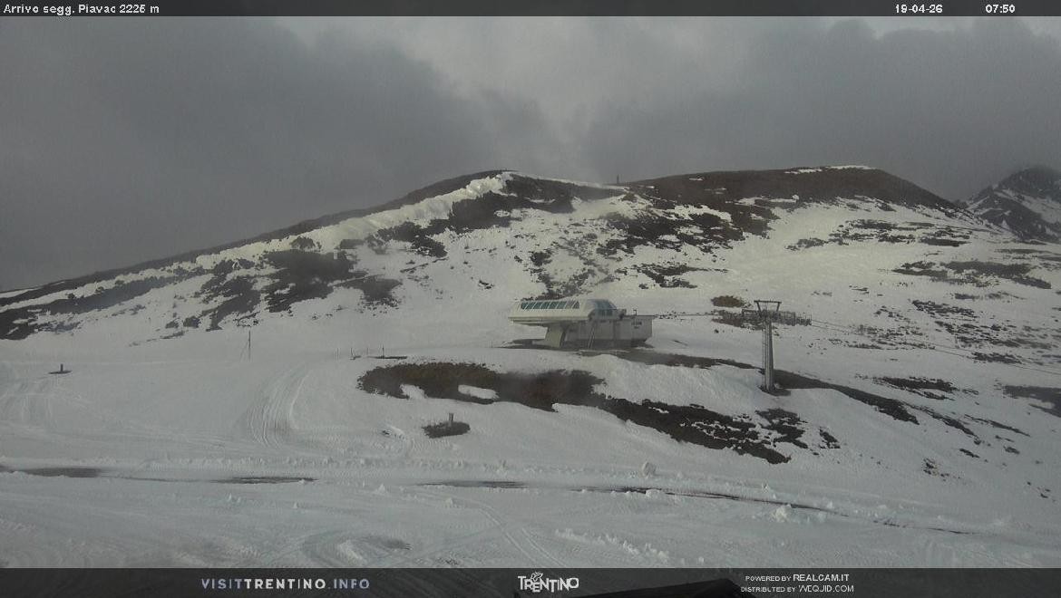 Archiv Foto Webcam Bergstation Piavac, Trentino