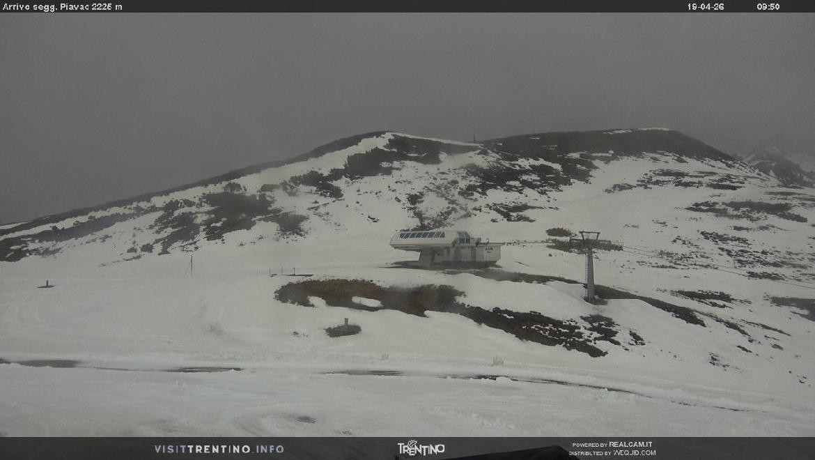 Archiv Foto Webcam Bergstation Piavac, Trentino