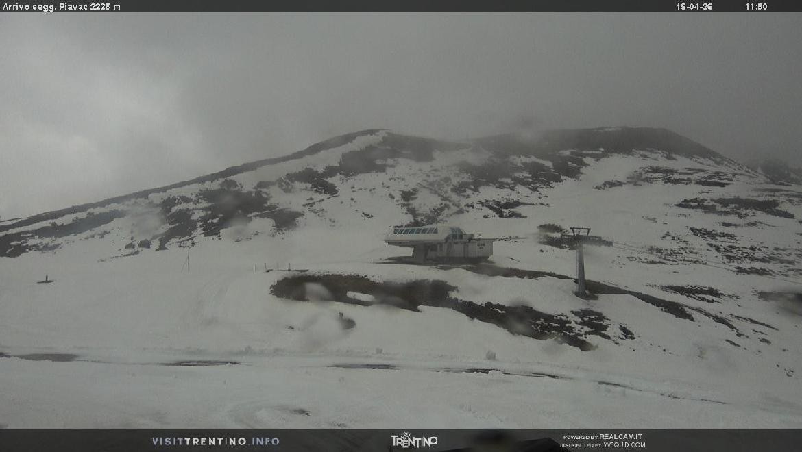 Archiv Foto Webcam Bergstation Piavac, Trentino