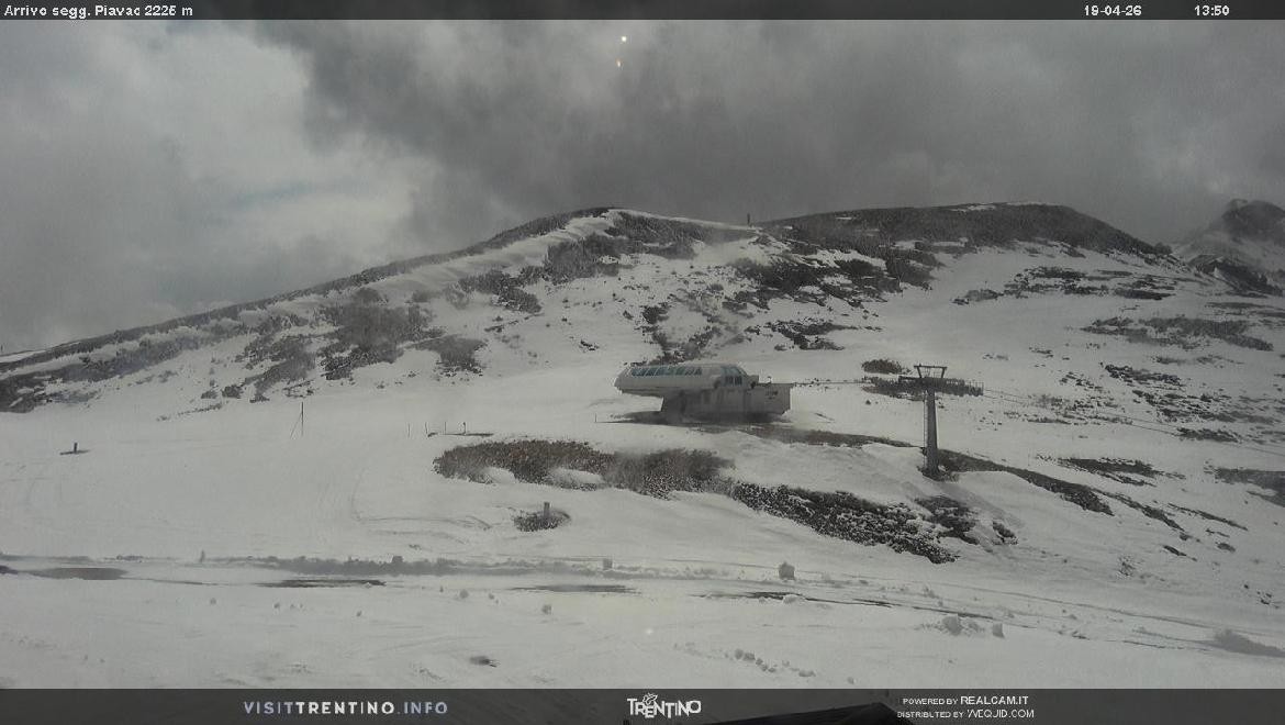 Archiv Foto Webcam Bergstation Piavac, Trentino