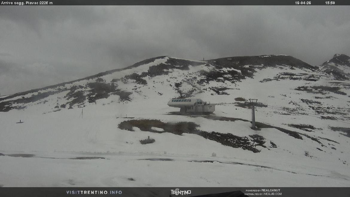 Archiv Foto Webcam Bergstation Piavac, Trentino