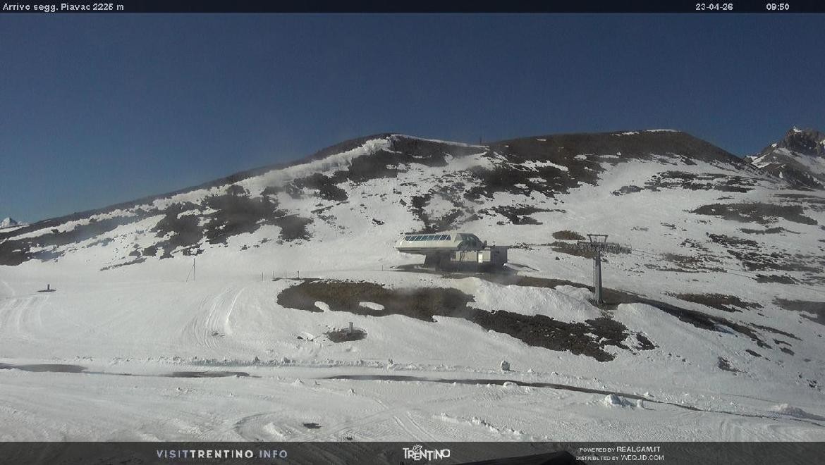 Archiv Foto Webcam Bergstation Piavac, Trentino