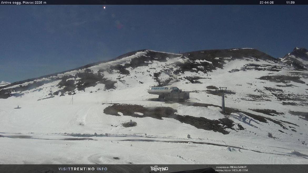 Archiv Foto Webcam Bergstation Piavac, Trentino