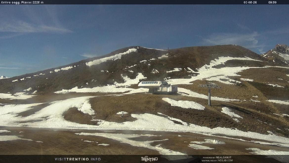 Archiv Foto Webcam Bergstation Piavac, Trentino