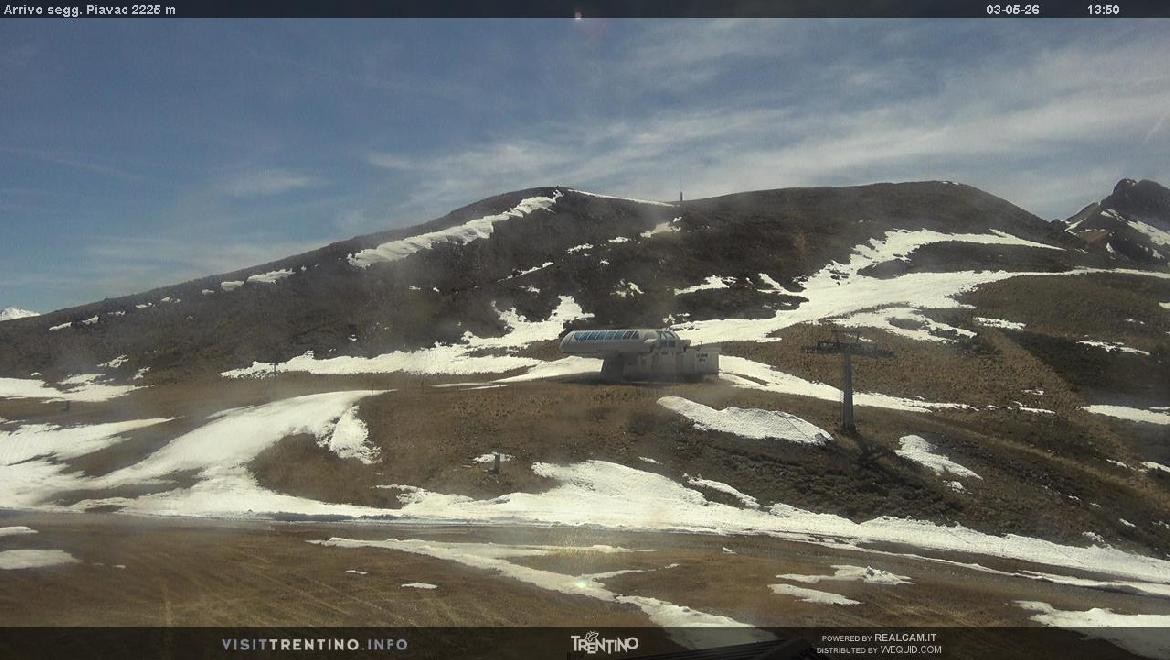 Archiv Foto Webcam Bergstation Piavac, Trentino