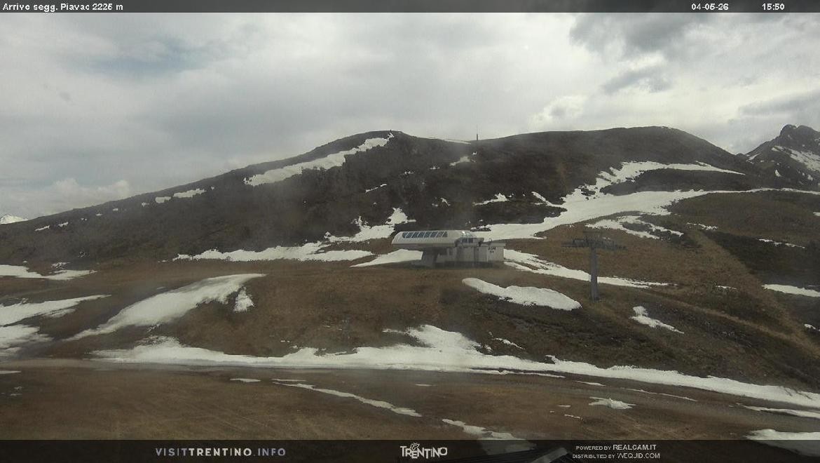 Archived image Webcam mountain station Piavac, Trentino