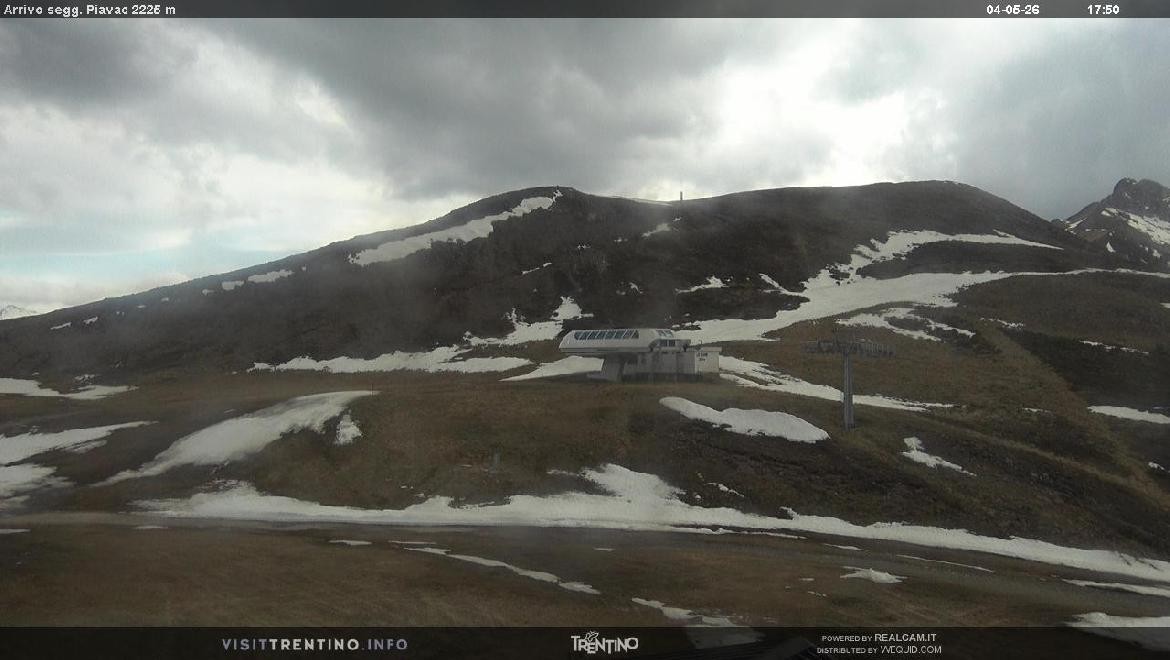 Archived image Webcam mountain station Piavac, Trentino
