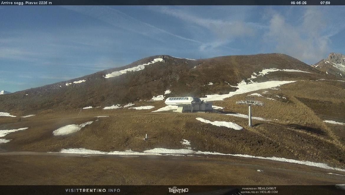Archiv Foto Webcam Bergstation Piavac, Trentino