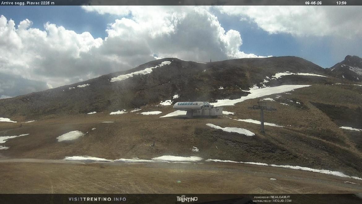Archiv Foto Webcam Bergstation Piavac, Trentino
