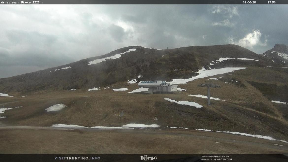 Archiv Foto Webcam Bergstation Piavac, Trentino