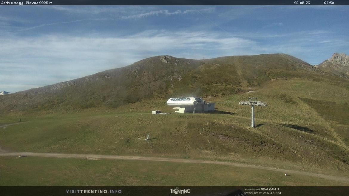 Archiv Foto Webcam Bergstation Piavac, Trentino