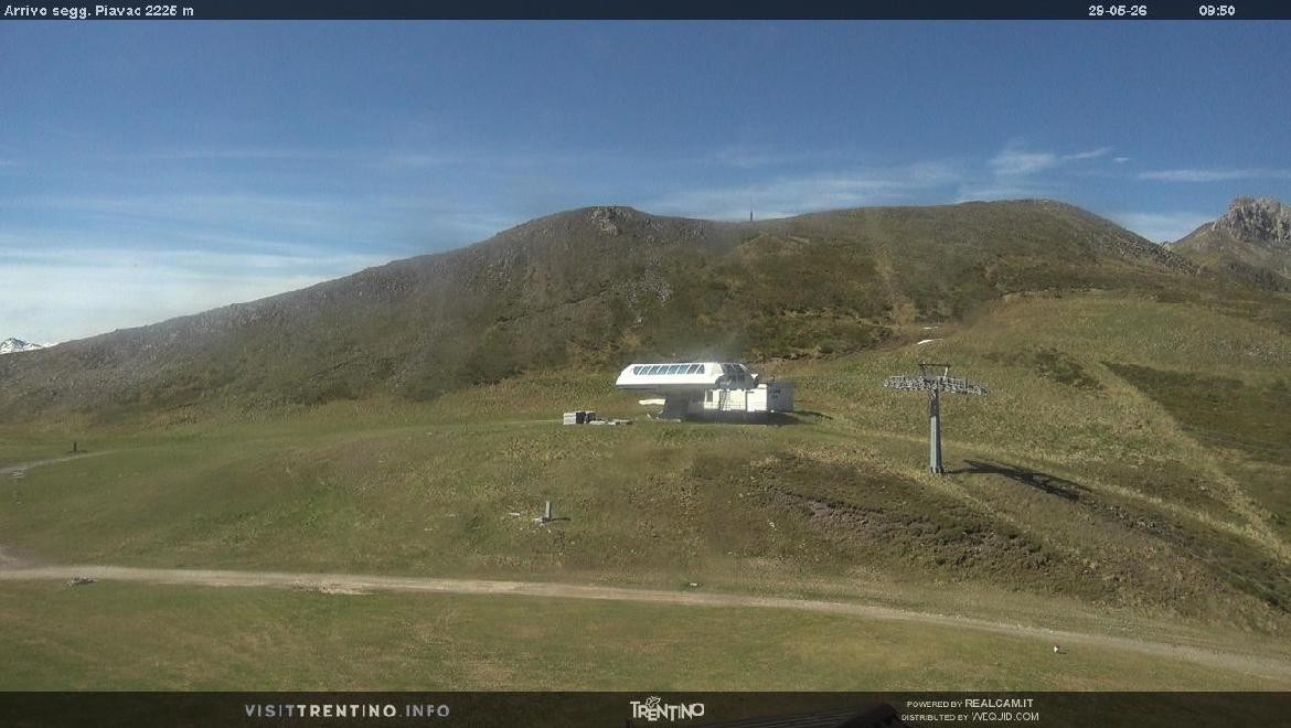 Archiv Foto Webcam Bergstation Piavac, Trentino