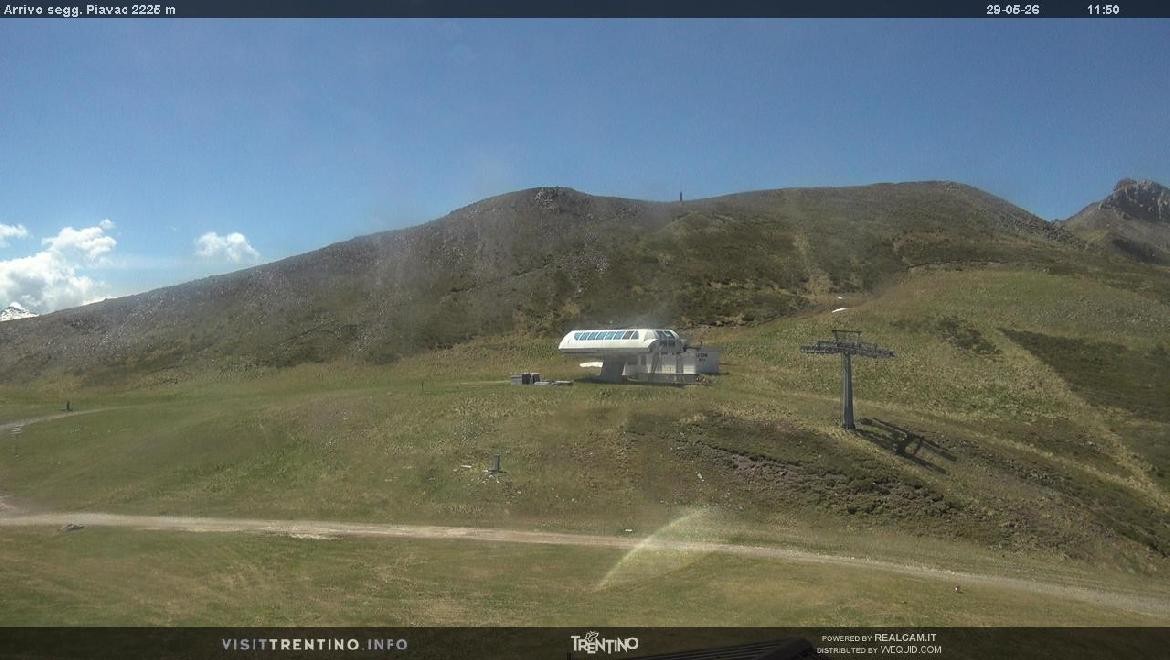 Archiv Foto Webcam Bergstation Piavac, Trentino