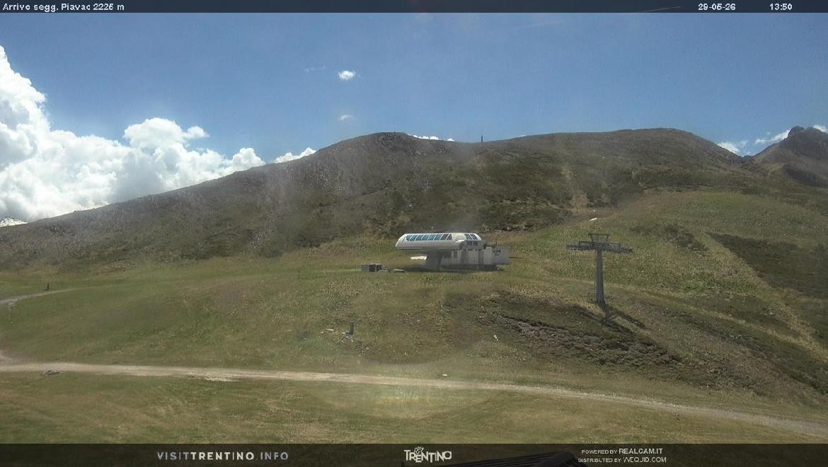 Archiv Foto Webcam Bergstation Piavac, Trentino