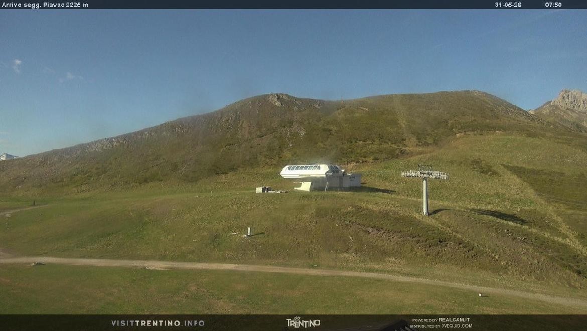 Archiv Foto Webcam Bergstation Piavac, Trentino