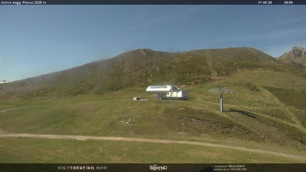 Archiv Foto Webcam Bergstation Piavac, Trentino