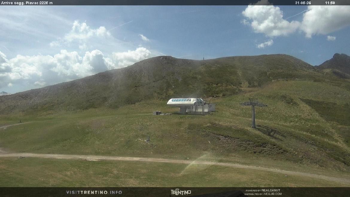 Archiv Foto Webcam Bergstation Piavac, Trentino