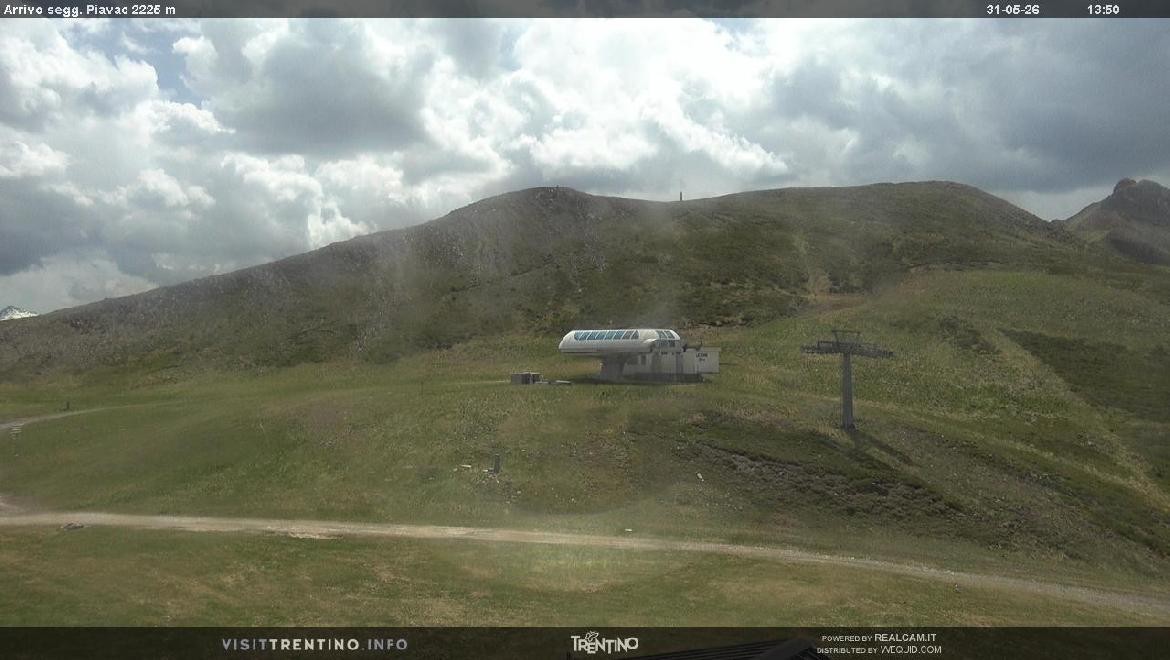 Archiv Foto Webcam Bergstation Piavac, Trentino