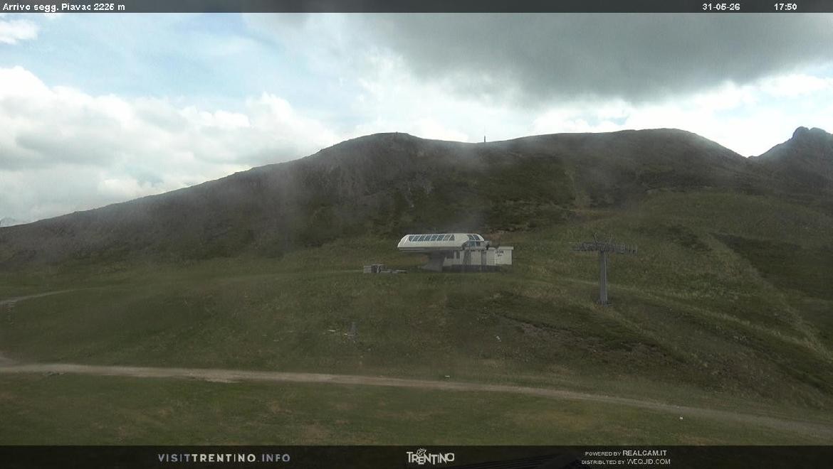 Archiv Foto Webcam Bergstation Piavac, Trentino