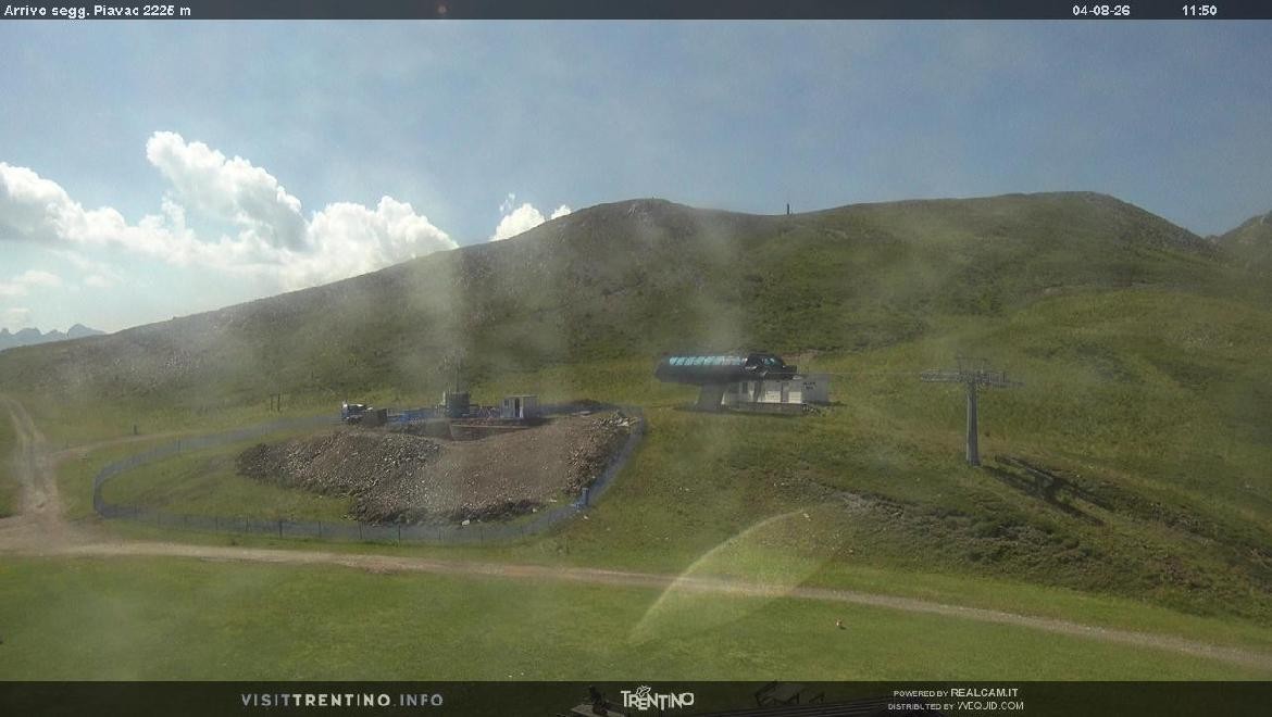 Archiv Foto Webcam Bergstation Piavac, Trentino