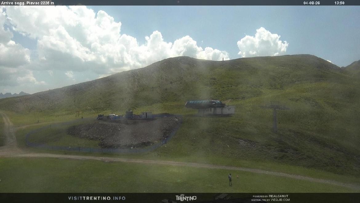 Archiv Foto Webcam Bergstation Piavac, Trentino