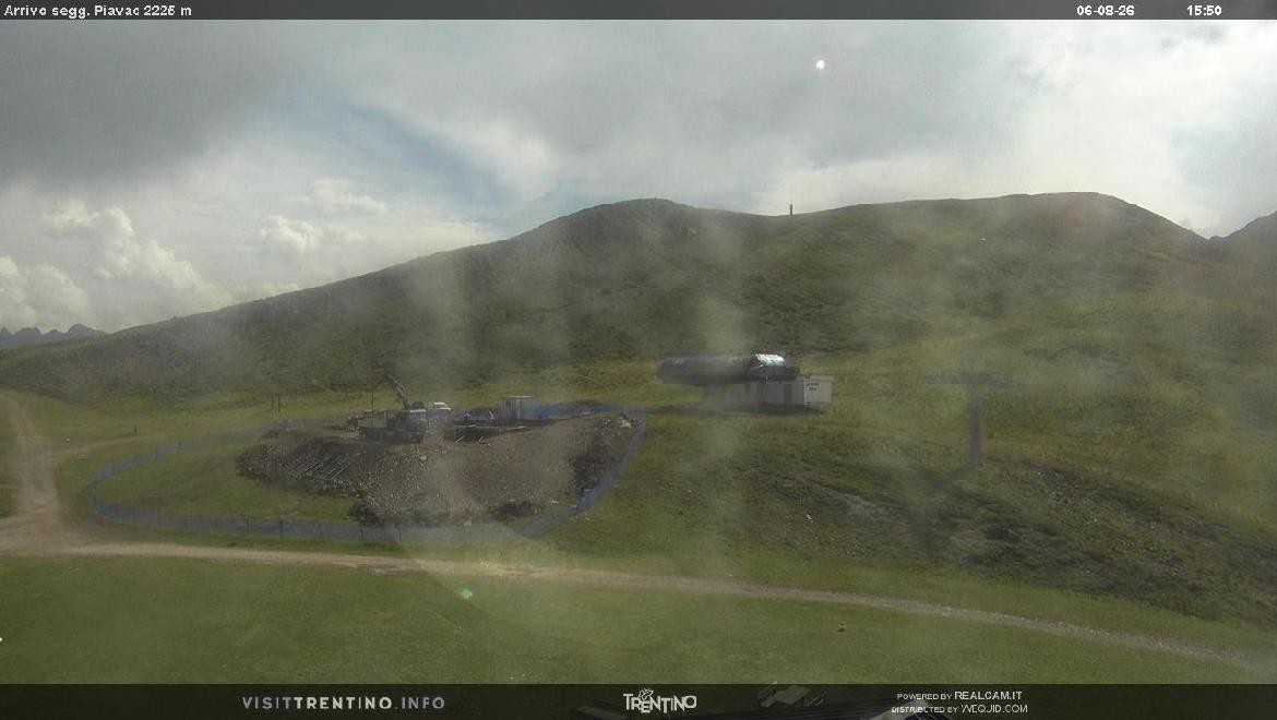 Archiv Foto Webcam Bergstation Piavac, Trentino