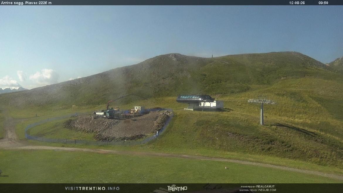 Archiv Foto Webcam Bergstation Piavac, Trentino