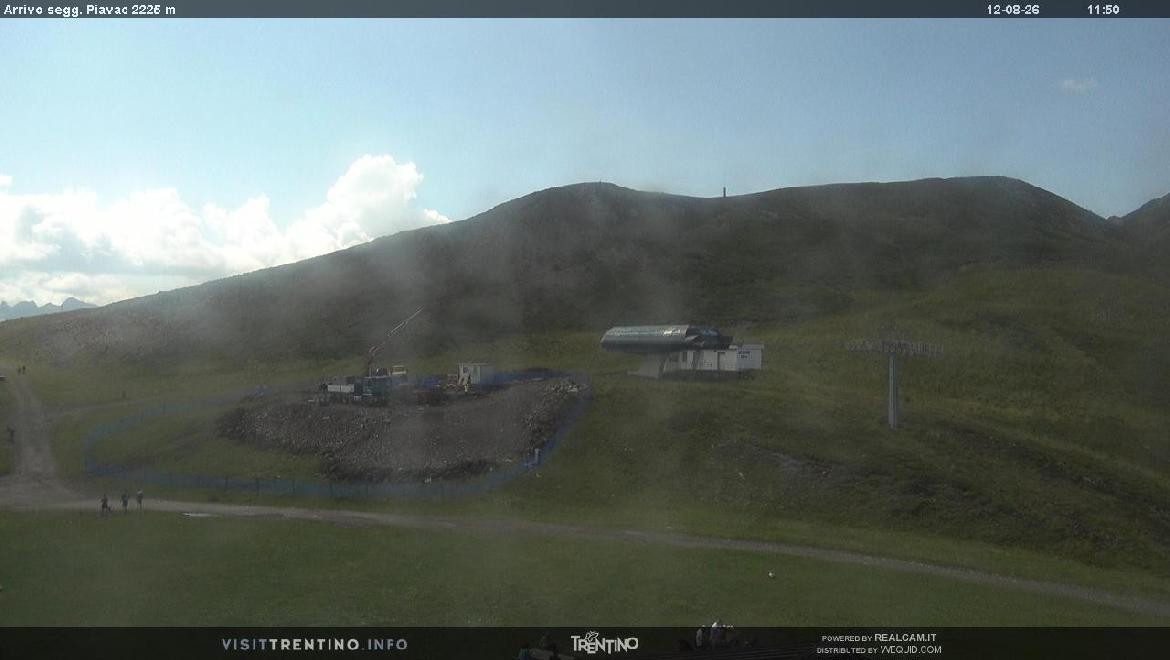 Archiv Foto Webcam Bergstation Piavac, Trentino