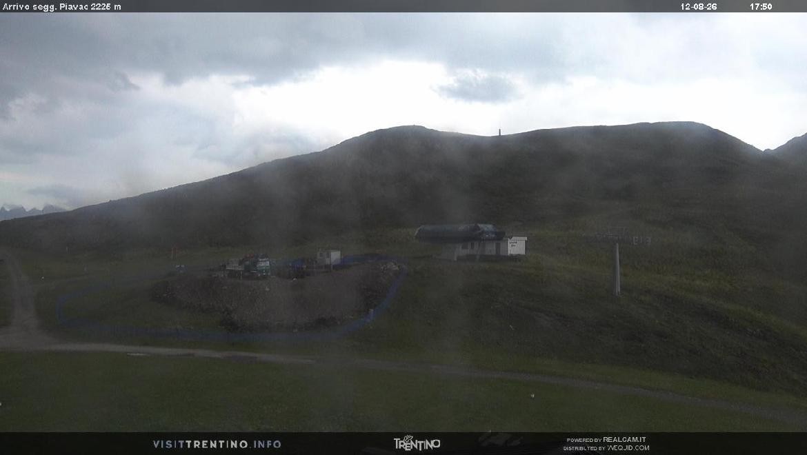 Archiv Foto Webcam Bergstation Piavac, Trentino