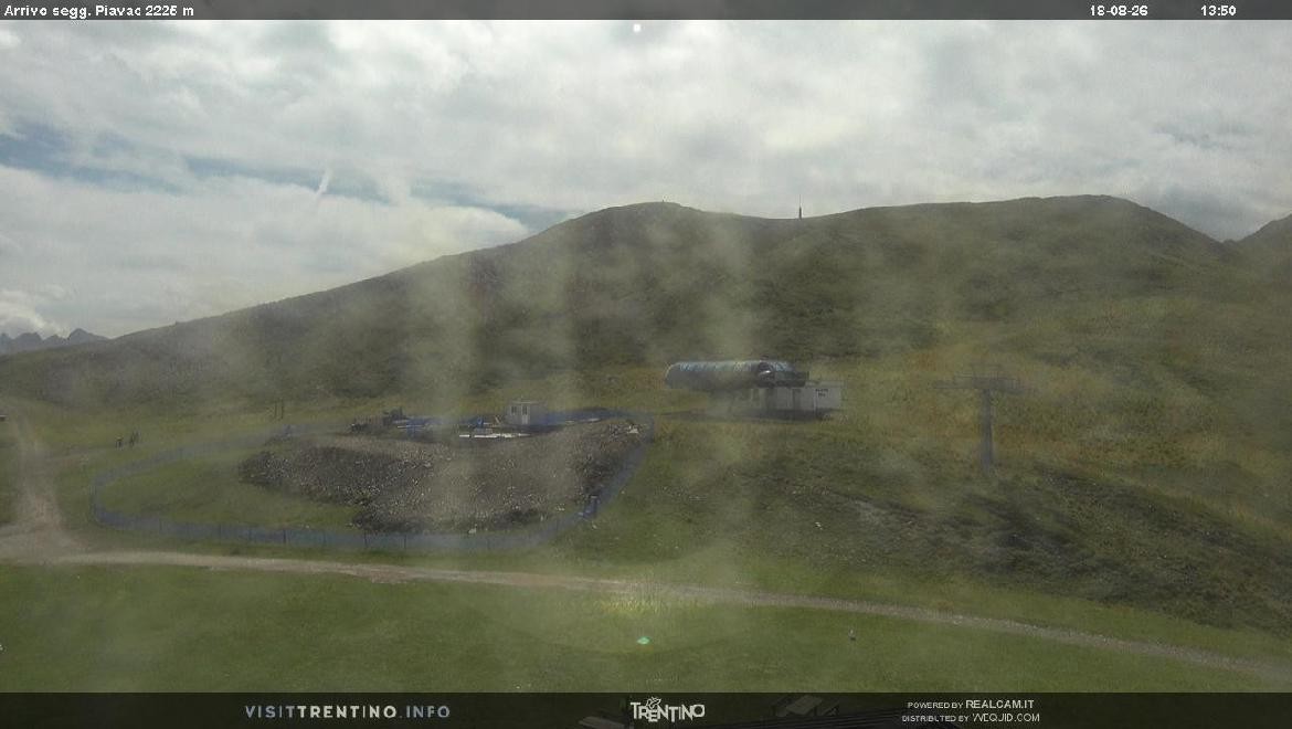 Archiv Foto Webcam Bergstation Piavac, Trentino