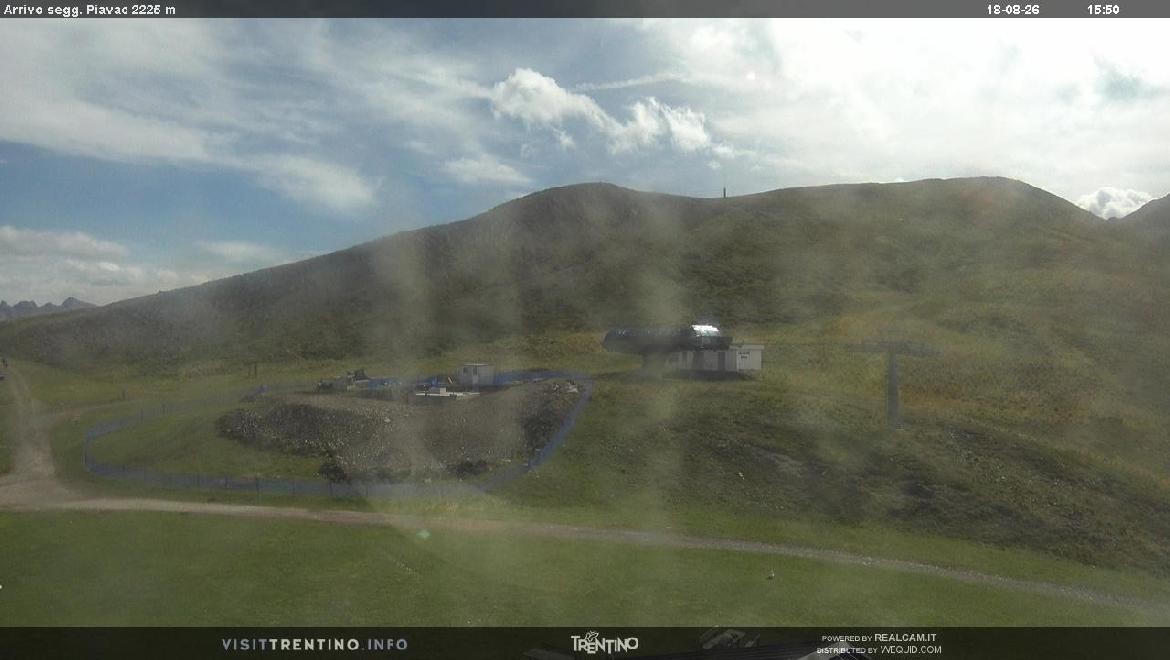 Archiv Foto Webcam Bergstation Piavac, Trentino