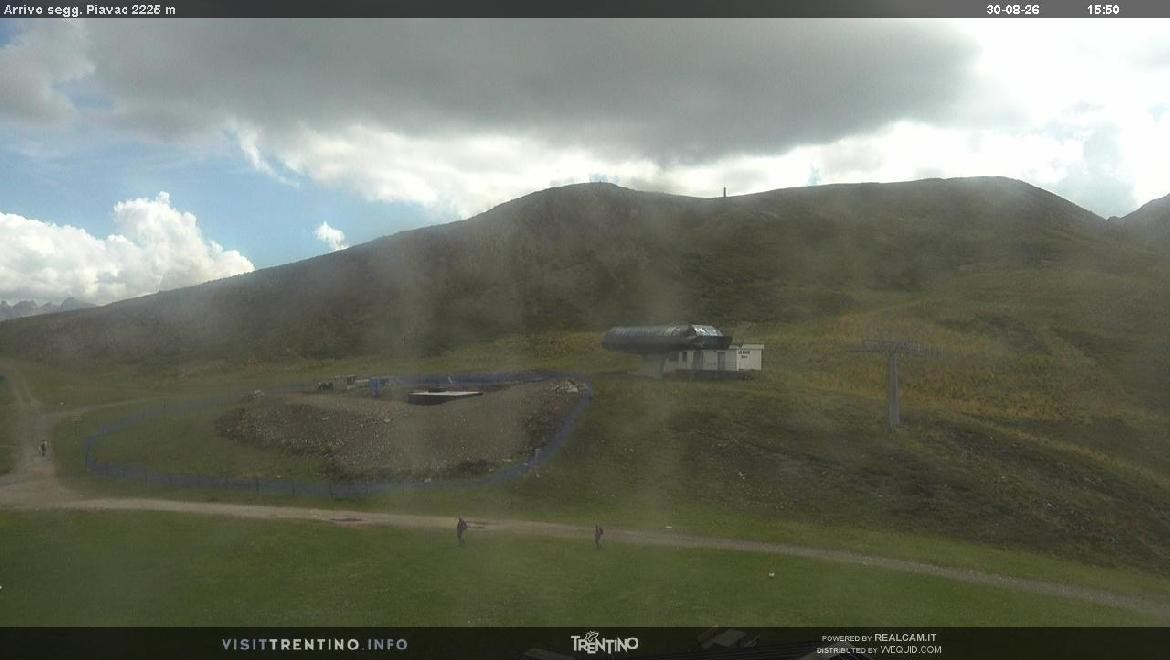 Archived image Webcam mountain station Piavac, Trentino