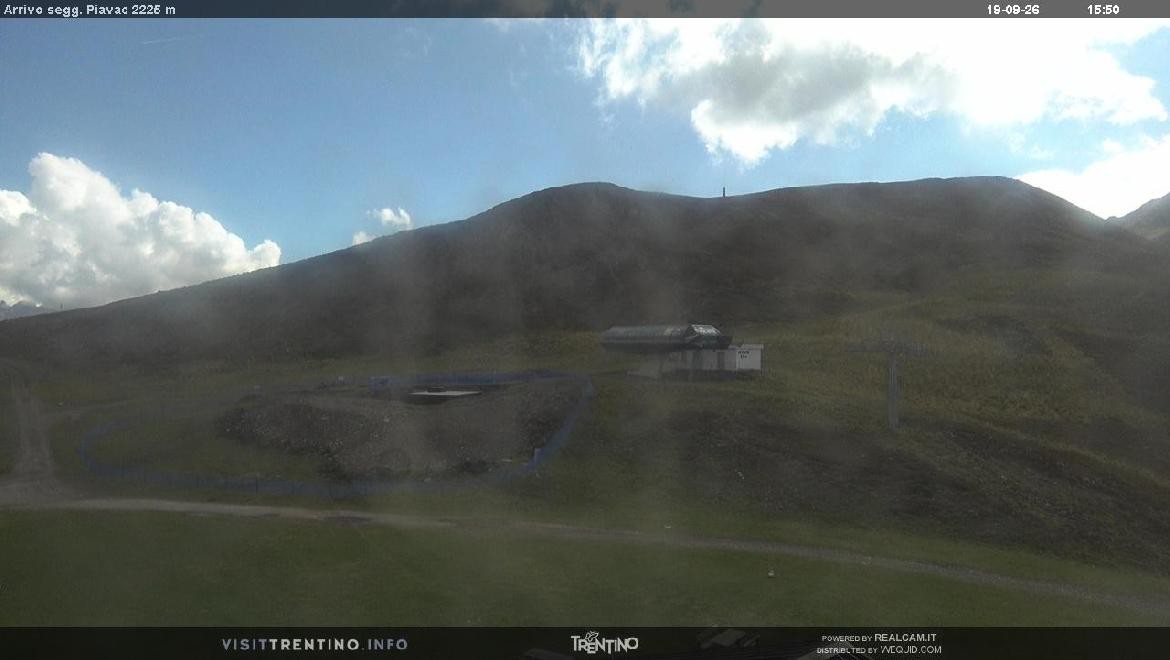 Archiv Foto Webcam Bergstation Piavac, Trentino
