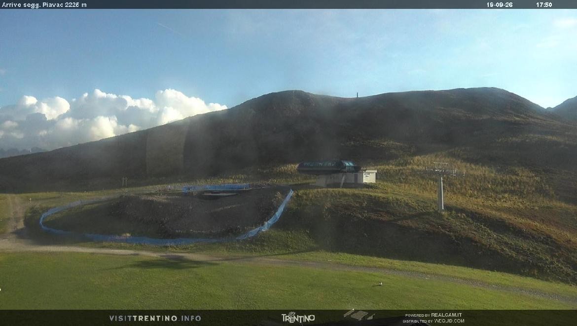 Archiv Foto Webcam Bergstation Piavac, Trentino