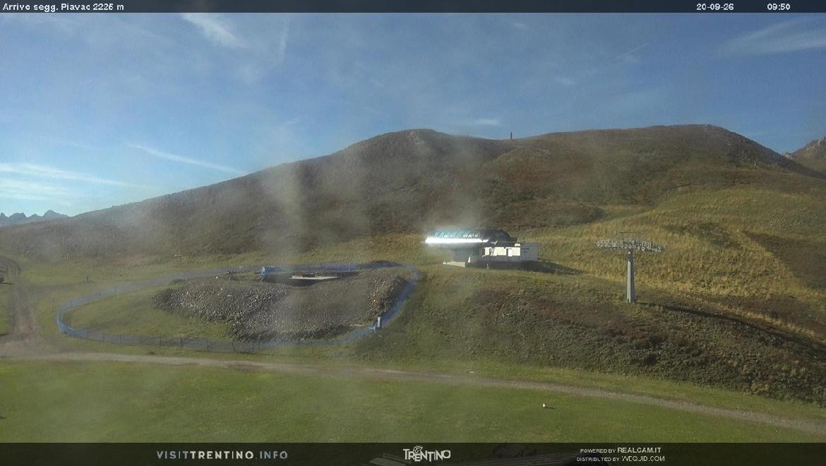 Archiv Foto Webcam Bergstation Piavac, Trentino