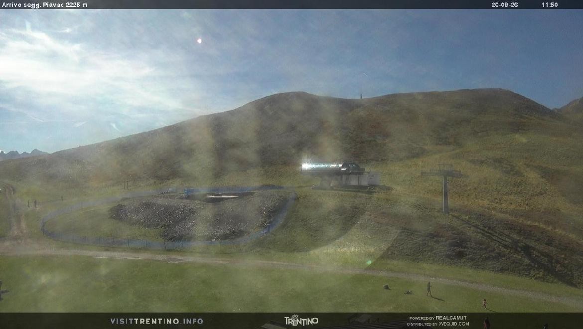Archiv Foto Webcam Bergstation Piavac, Trentino