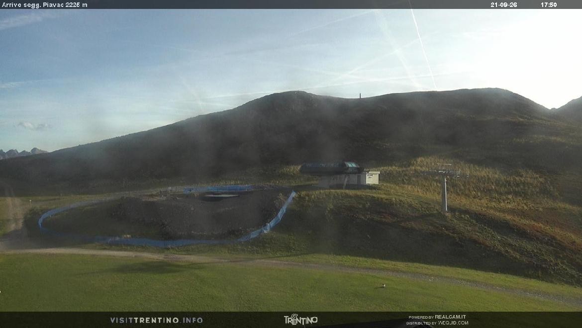 Archiv Foto Webcam Bergstation Piavac, Trentino