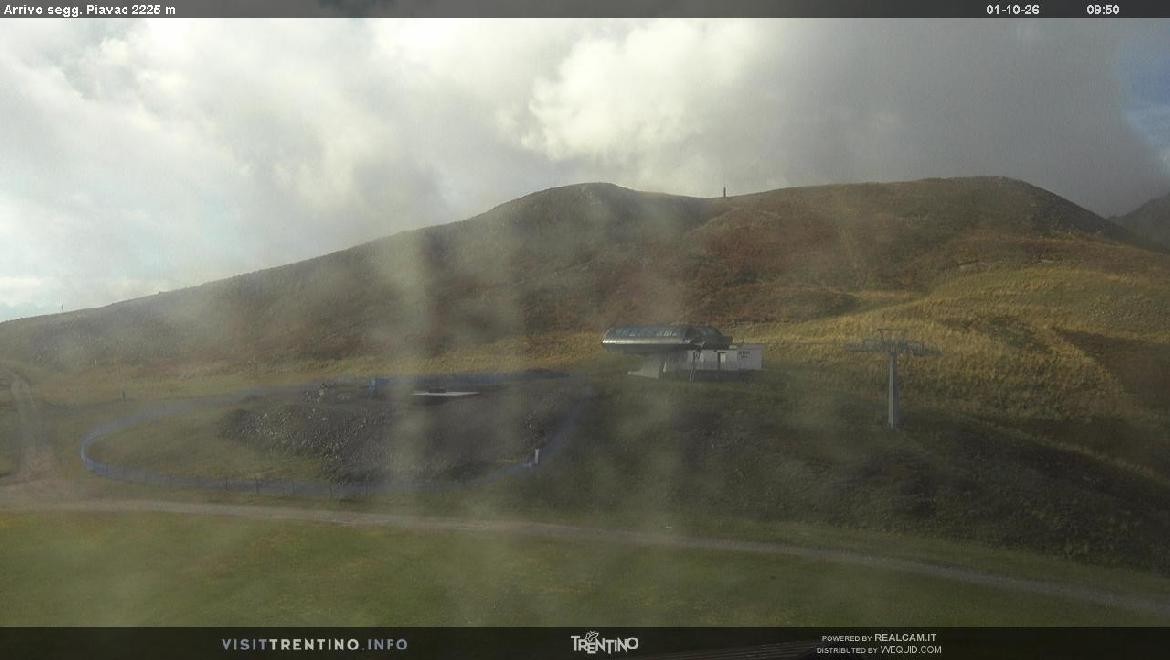 Archived image Webcam mountain station Piavac, Trentino
