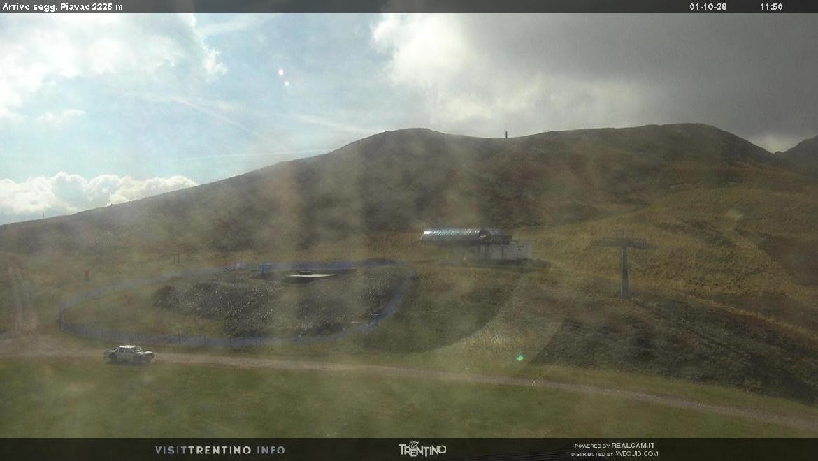 Archived image Webcam mountain station Piavac, Trentino