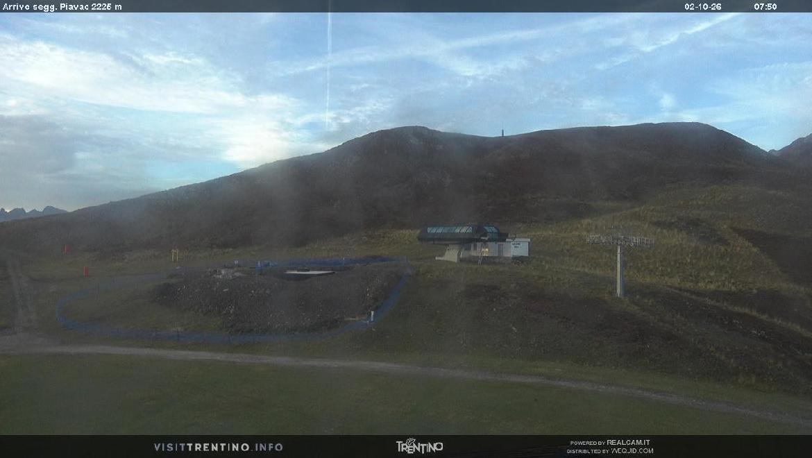 Archiv Foto Webcam Bergstation Piavac, Trentino