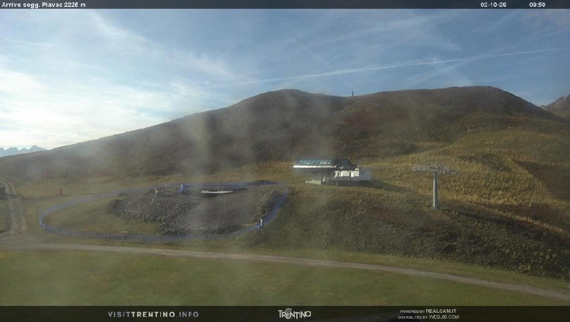 Archiv Foto Webcam Bergstation Piavac, Trentino