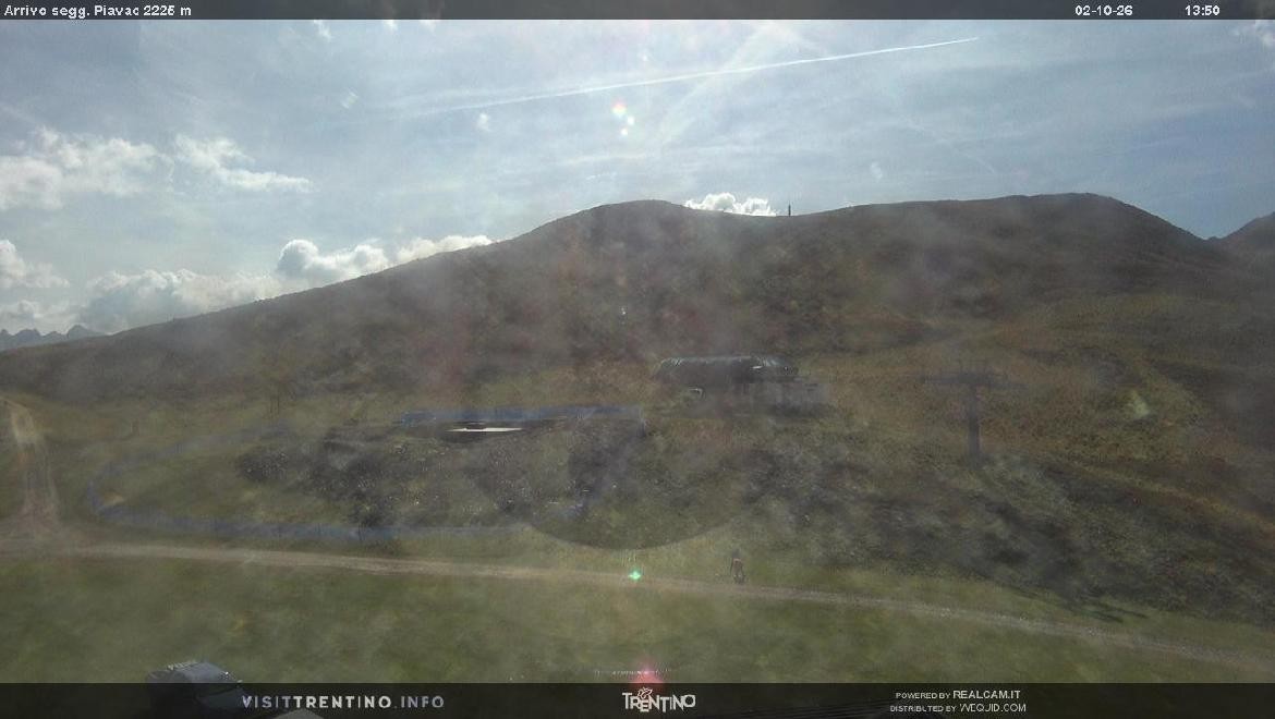 Archiv Foto Webcam Bergstation Piavac, Trentino