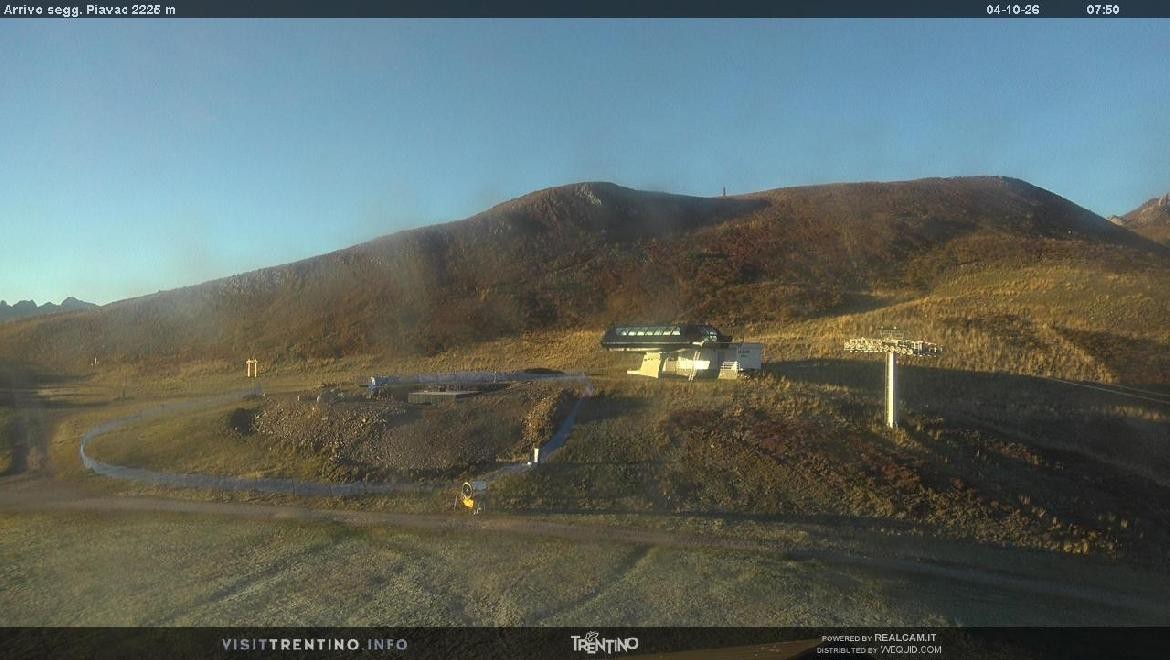 Archiv Foto Webcam Bergstation Piavac, Trentino