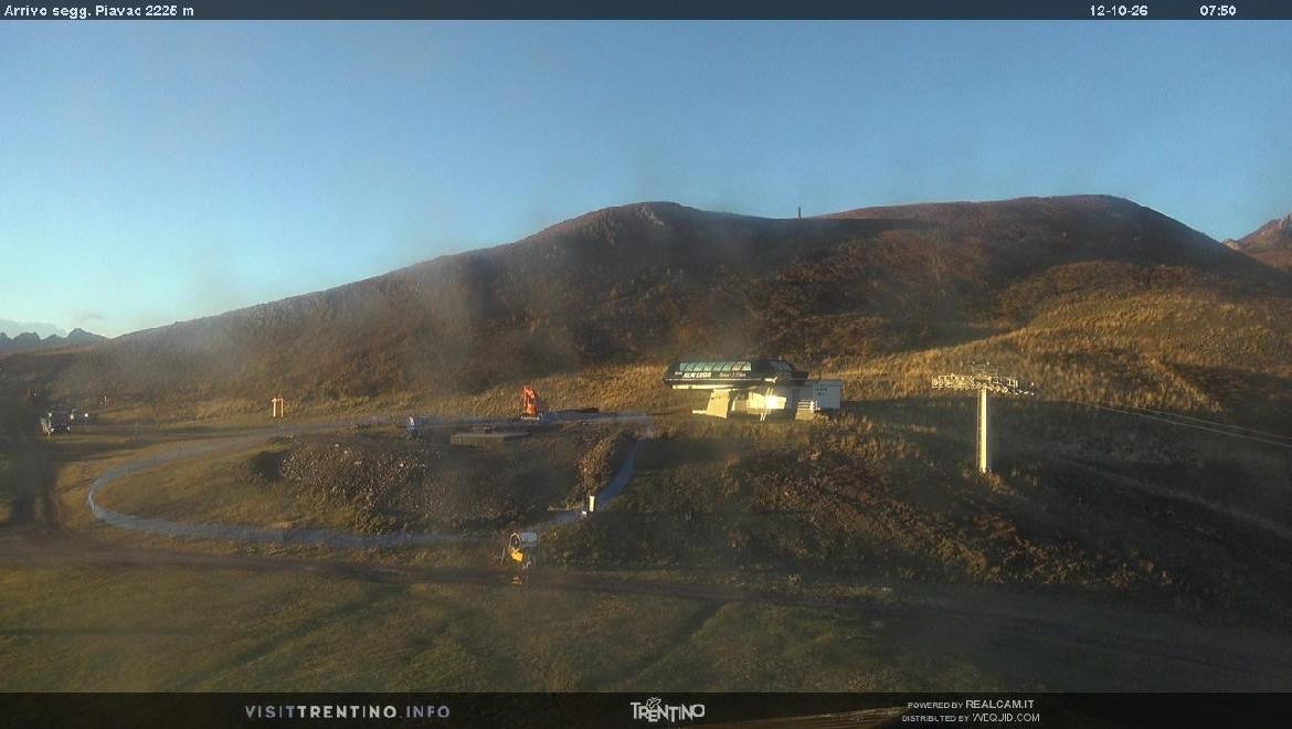 Archiv Foto Webcam Bergstation Piavac, Trentino